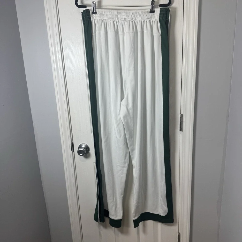 MIAMI HURRICANES TEAM ISSUED USED WHITE NIKE BUTTON‎ DOWN PANTS SIZE Xxl 2x VTG